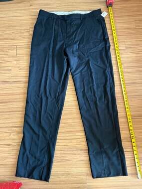 Neiman Marcus 100% Pure New Wool Trousers Made in Canada